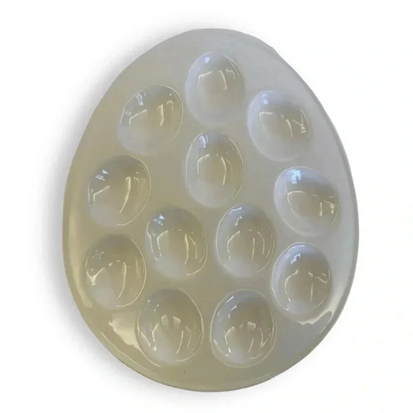BIA CORDON BLEU Oval Deviled Egg Dishes - Set of 2 - Picture 5 of 7